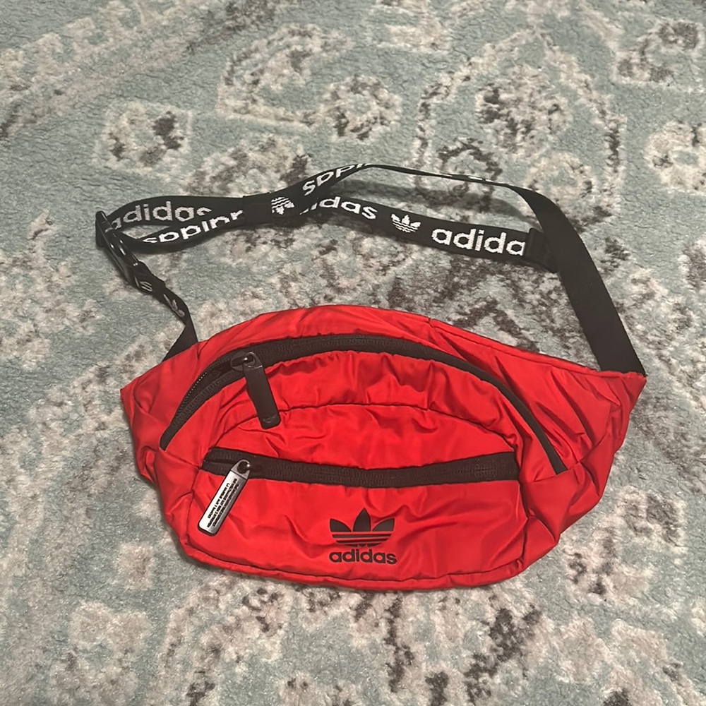 Adidas red Fanny pack